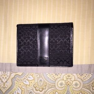 Small coach wallet